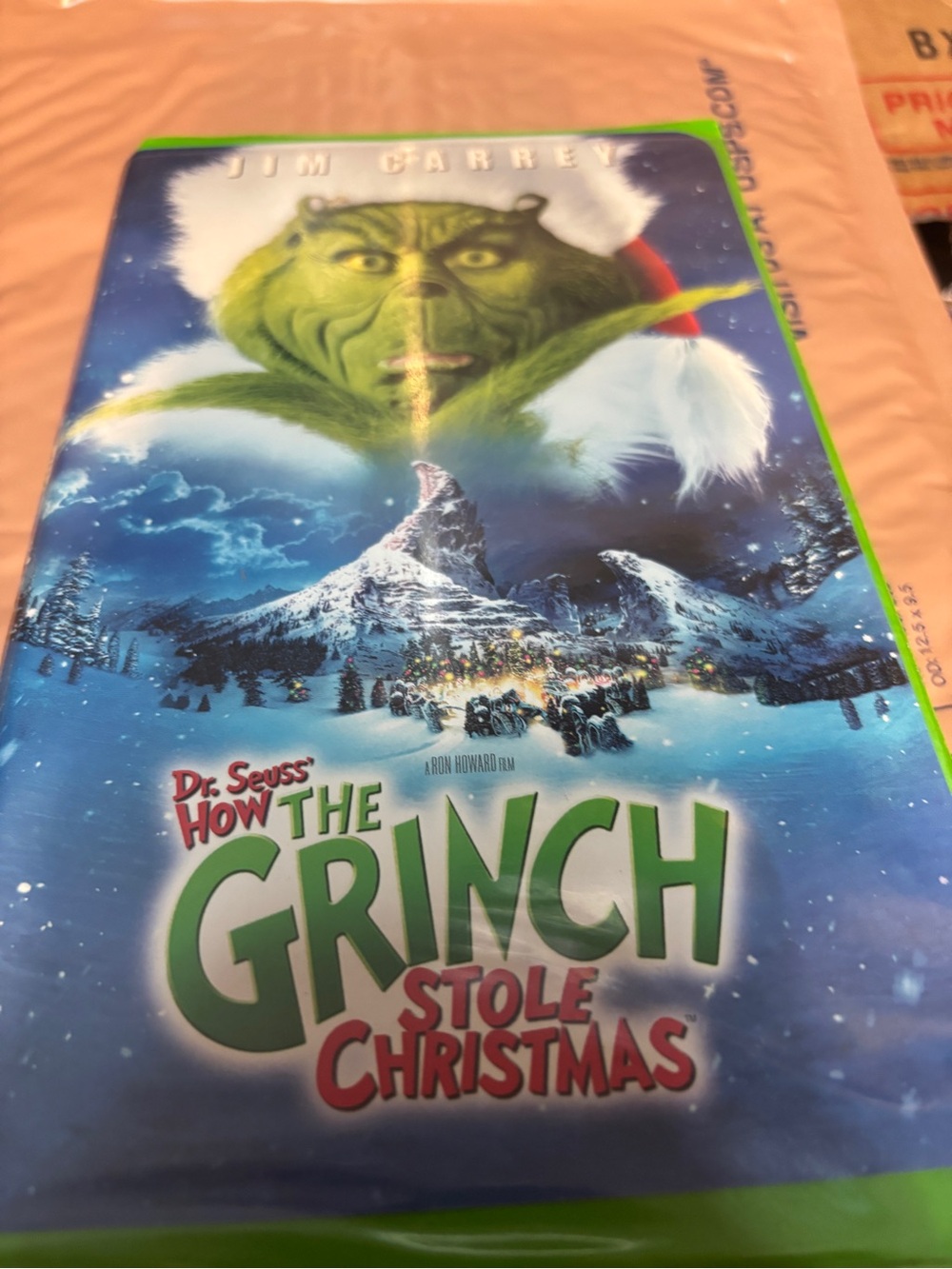 Dr. Seuss How The Grinch Stole Christmas (Green) - The Grinch VHS tape
